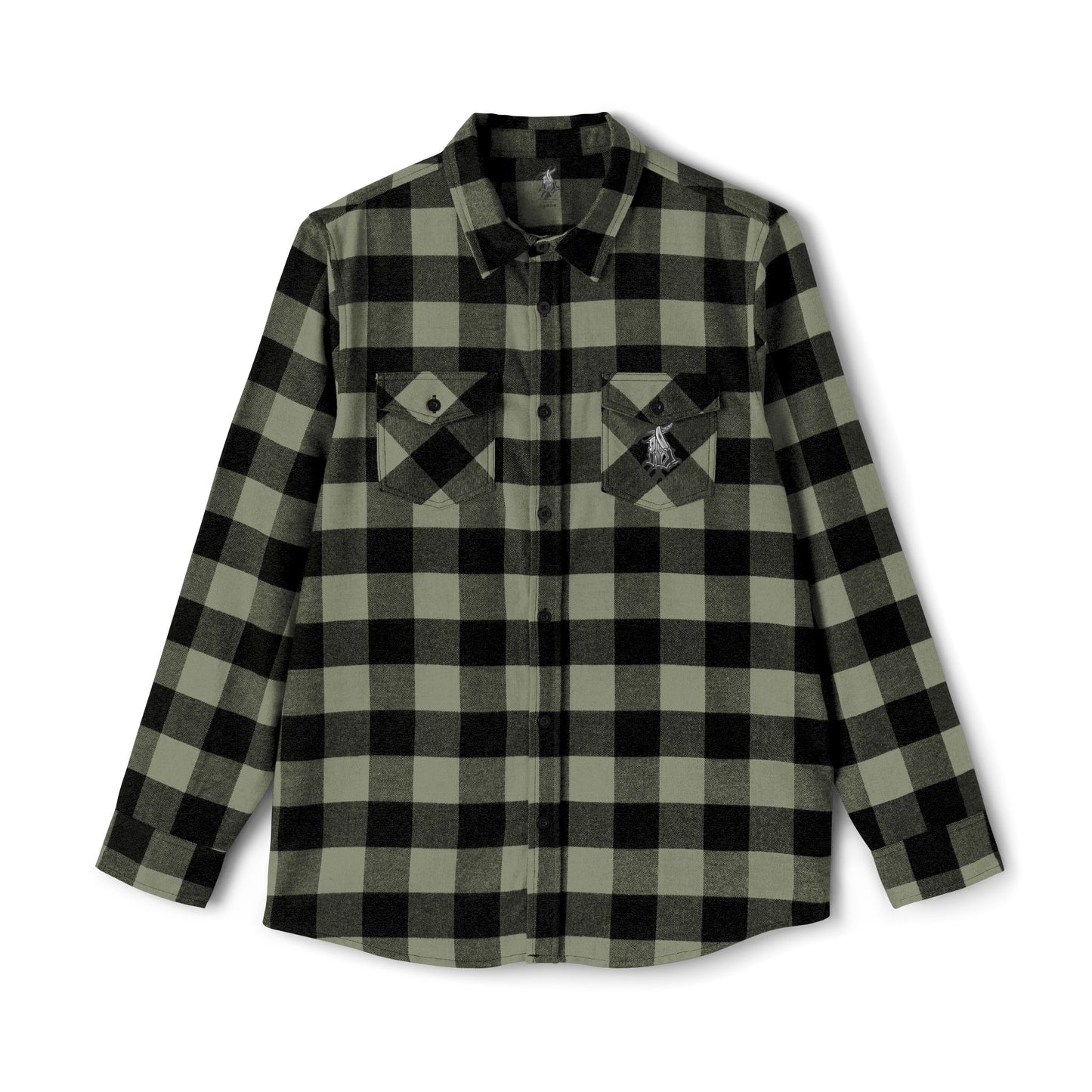 Unisex Flannel Shirt with Bold Zebra Graphic –